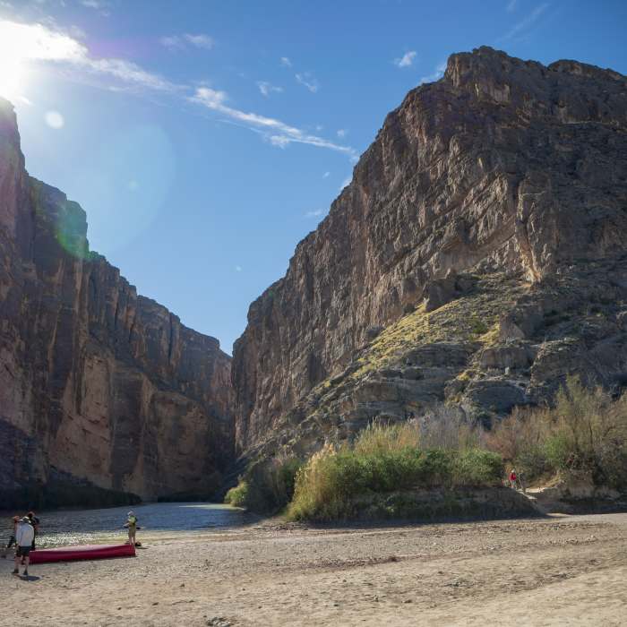 Near Santa Elena Canyon Trail