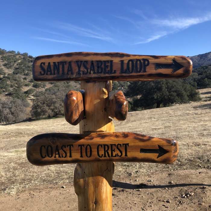 Near Santa Ysabel County Preserve East