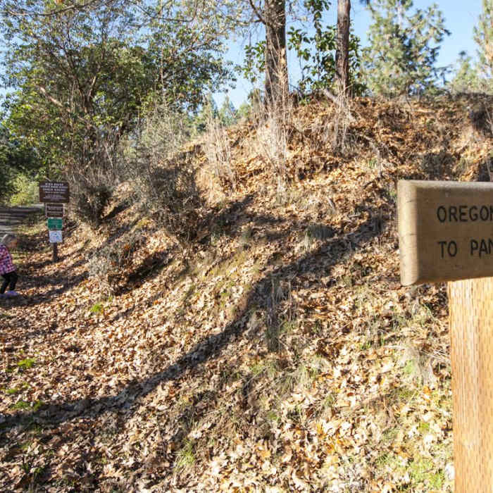 Near Panorama Point via Oregon Trail