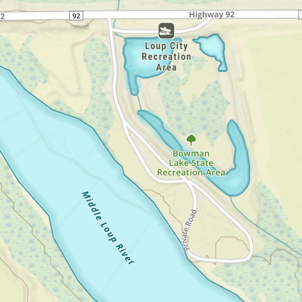 Bowman Lake photo