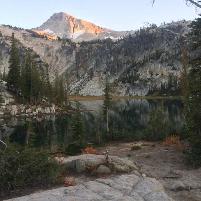 Near Mirror Lake via the East Lostine River Trail