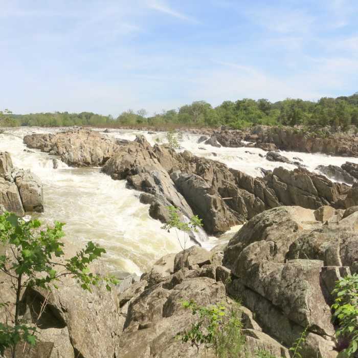 Great Falls panorama Near Riverbend--Great Falls Loop