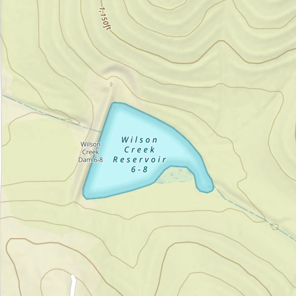 Wilson Creek Reservoir 6-8 photo
