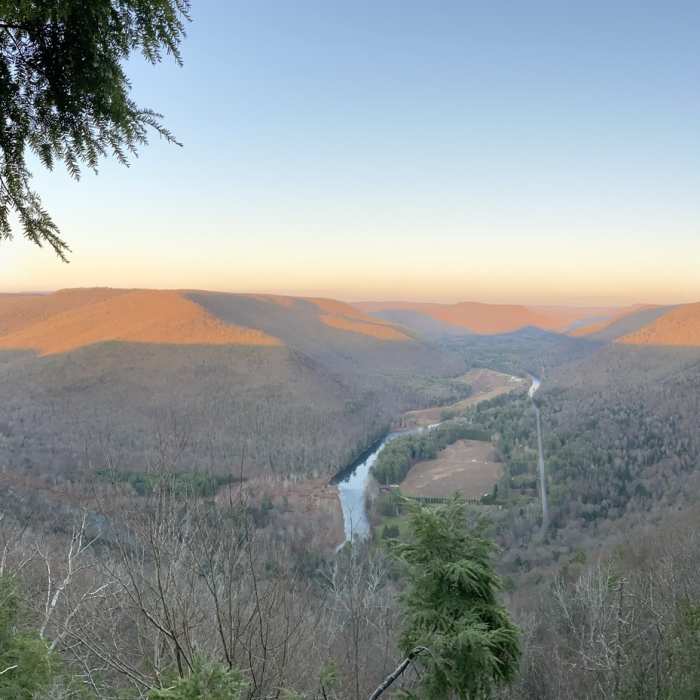 Near Loyalsock to Smiths Knob