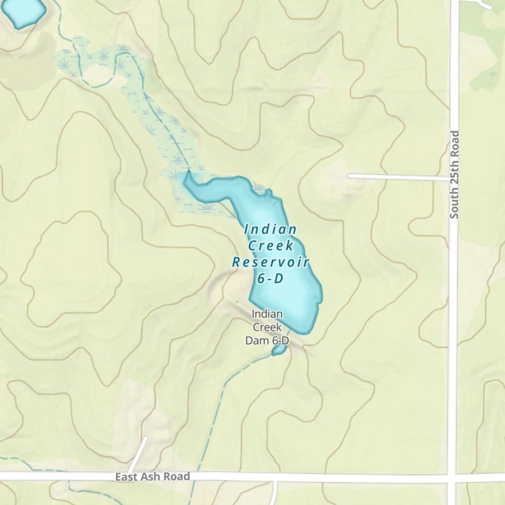 Indian Creek Reservoir 6-D photo