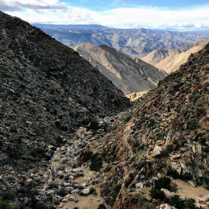 Near Mortero Palms to Goat Canyon Trestle Trail