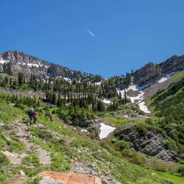 Near High Creek Lake and Canyon