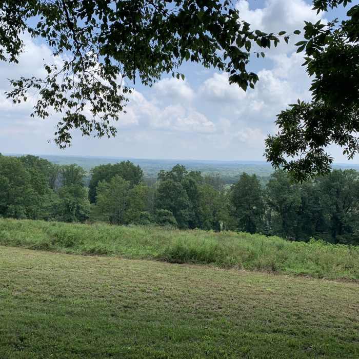 Manhattan skyline visible in the distance. Near Jockey Hollow Grand Loop Variant