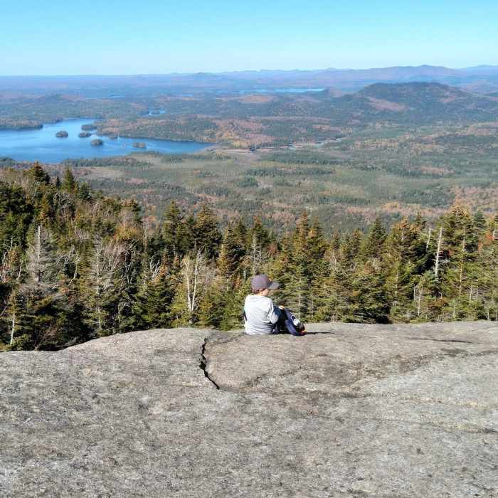 Near Ampersand Mountain Trail