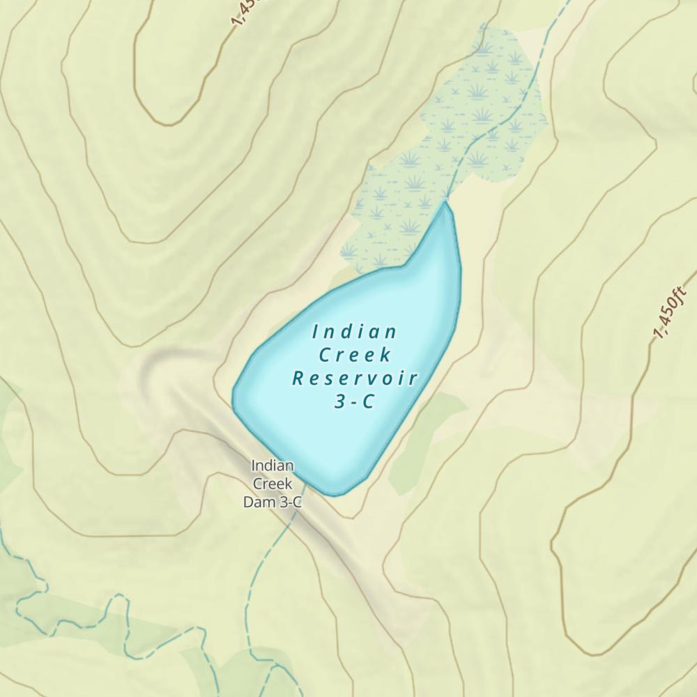Indian Creek Reservoir 3-C photo
