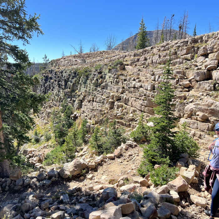Hope Lake Switchbacks Near Ibantik Lake