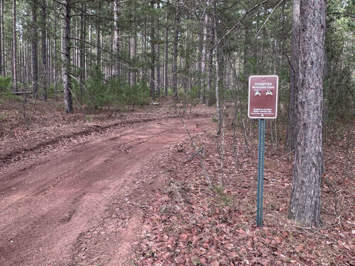 Dago Lake Fork trail photo