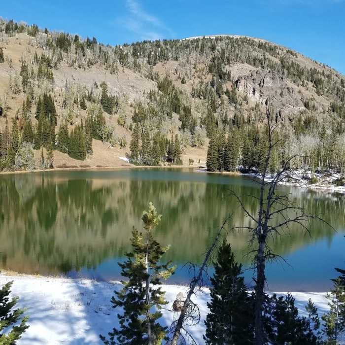 Shelf Lake Near Specimen Creek Trail