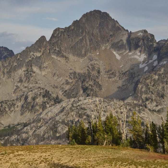 Near Stanley Lake Creek , Observation Peak + Divide