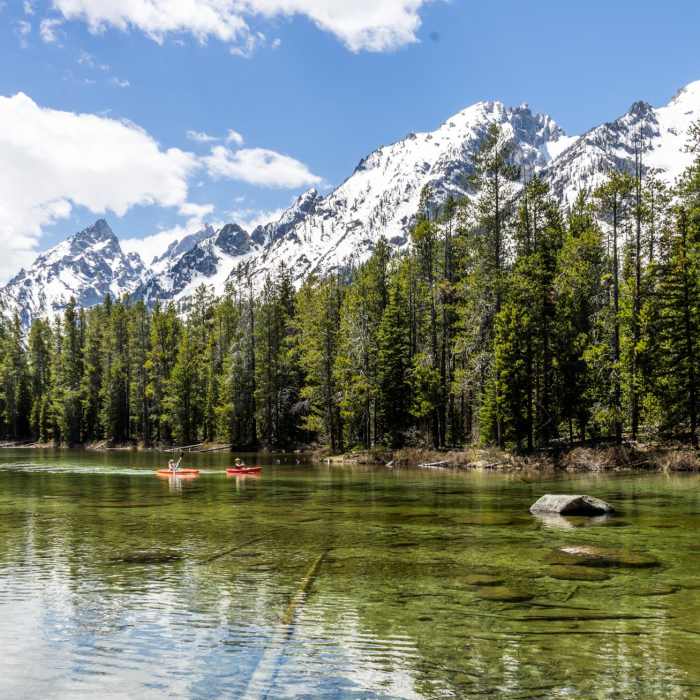 Near Leigh Lake Trail