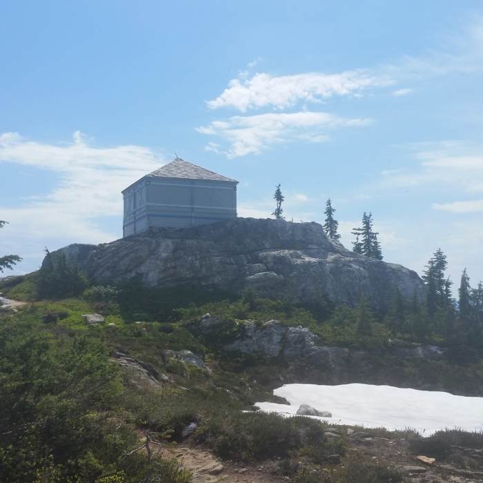 Near Sourdough Mountain Lookout