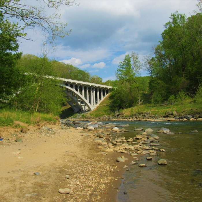 Near Oella Mill Race Trail