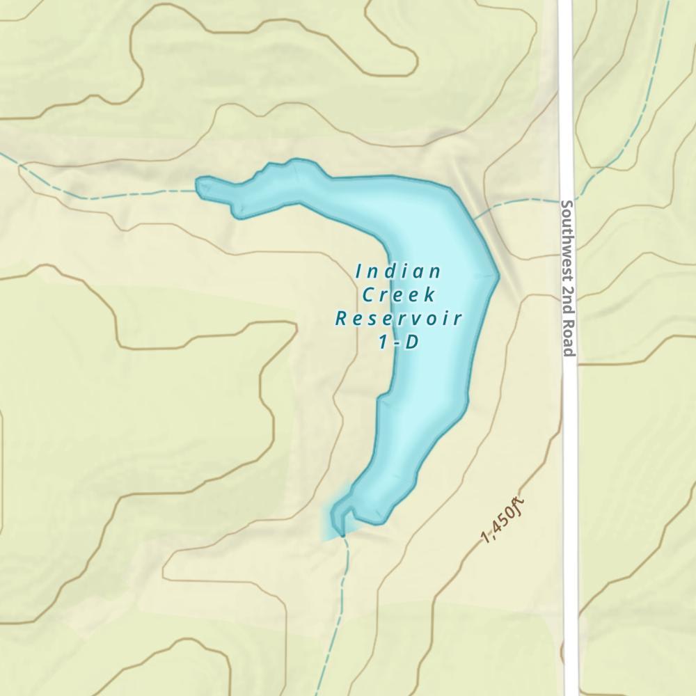 Indian Creek Reservoir 1-D photo