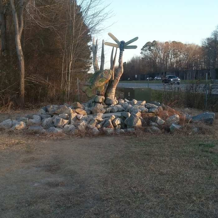 Accompanying Artwork Near Oak Grove Lake Park Loop