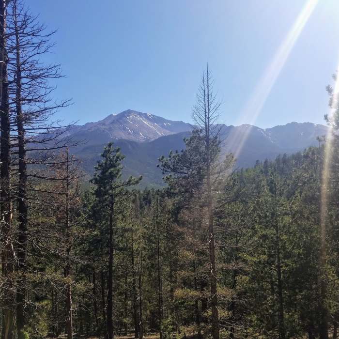 Near Heizer Trail to Manitou Reservoir