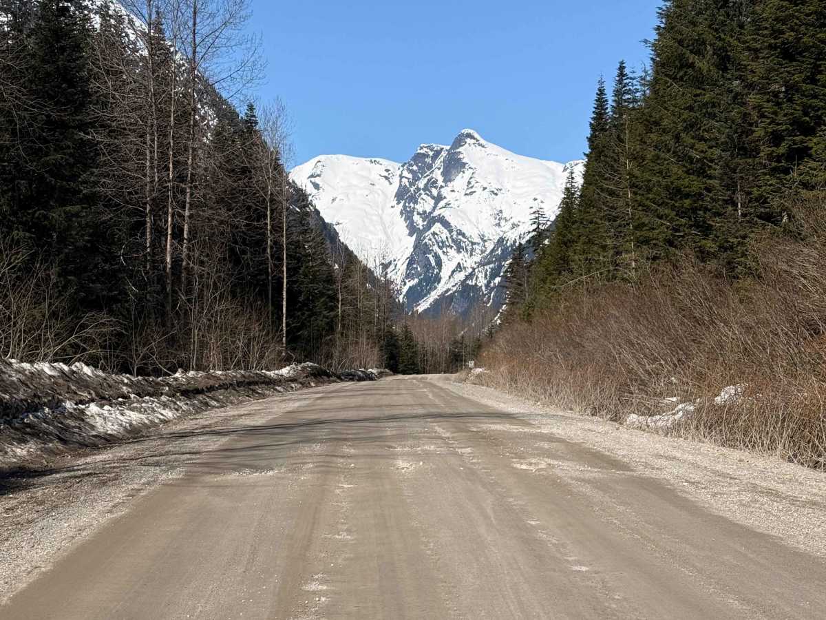 Shames Mountain Road trail photo