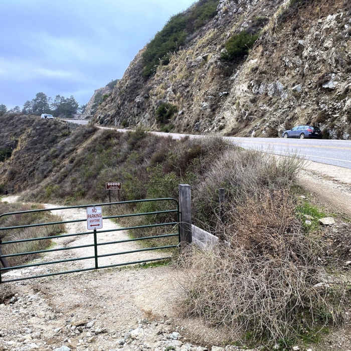 Near Partington Cove Trail