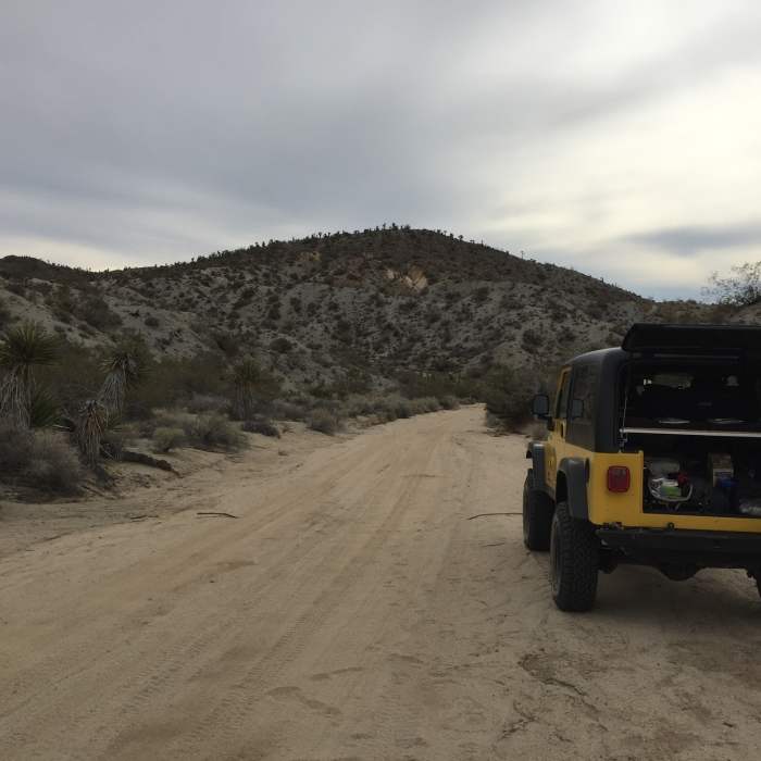 Near Berdoo Canyon Road