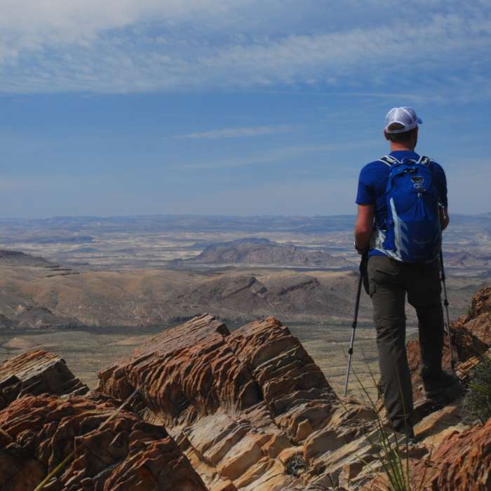 Bask in the views from this overlook along the Oak Springs Trail. Near Window Trail