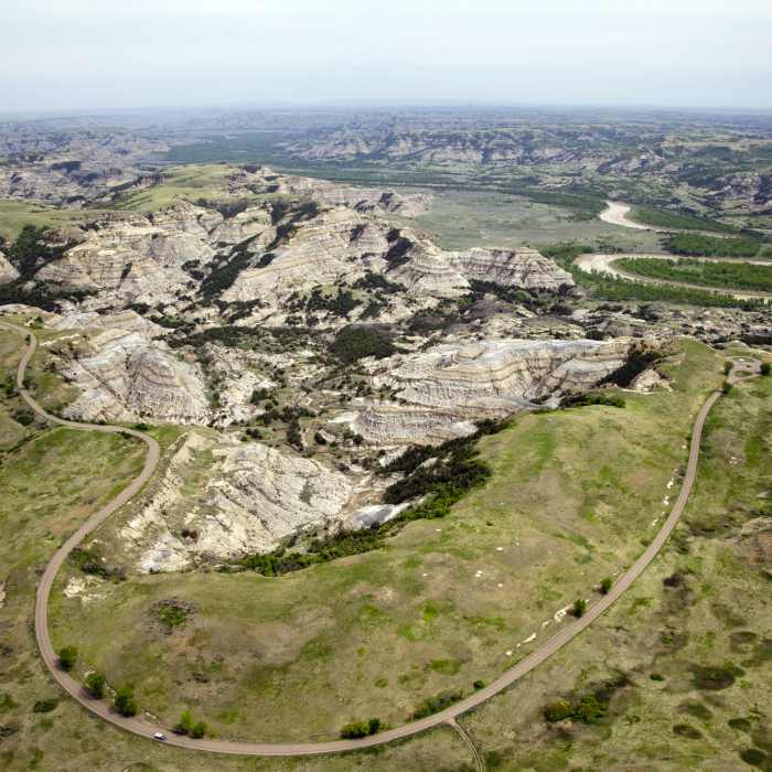 Oxbow Overlook, North Unit, Theodore Roosevelt NP Near Achenbach Loop