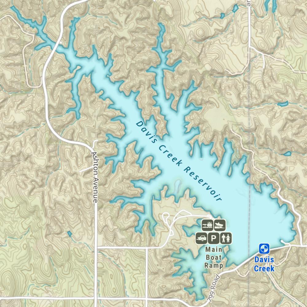 Davis Creek Reservoir photo