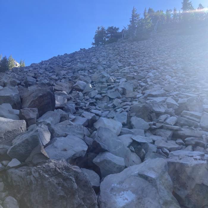 Near Mount Jefferson South Ridge