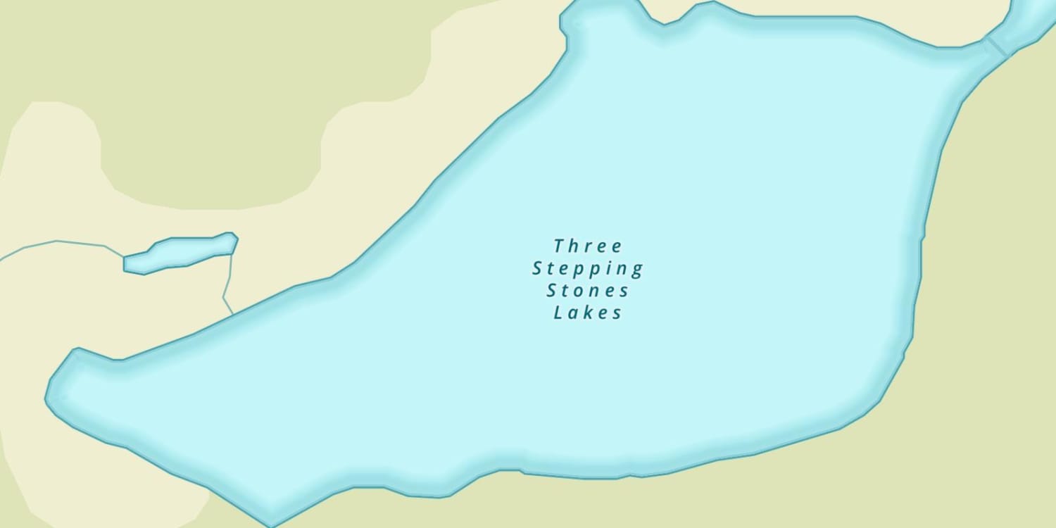 Three Stepping Stones Lakes