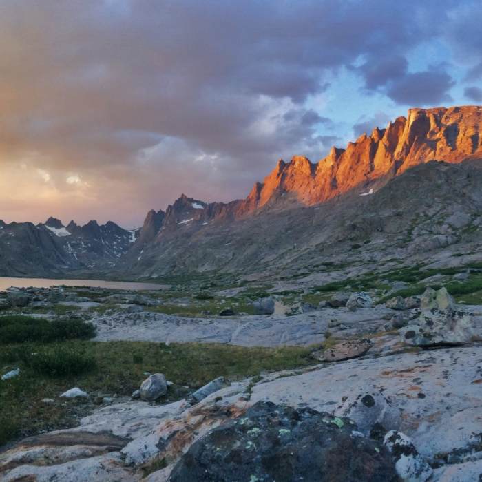 Near Titcomb Basin Trail