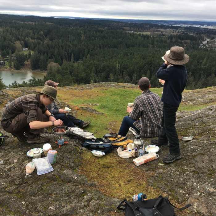 Near Goose Rock Summit Trail A