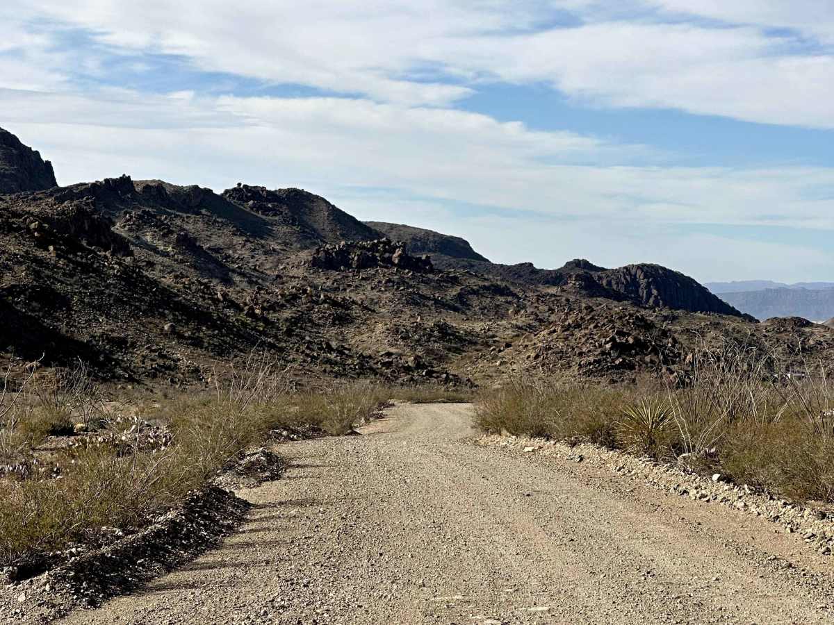 Terlingua Ranch Gate 4 Road trail photo