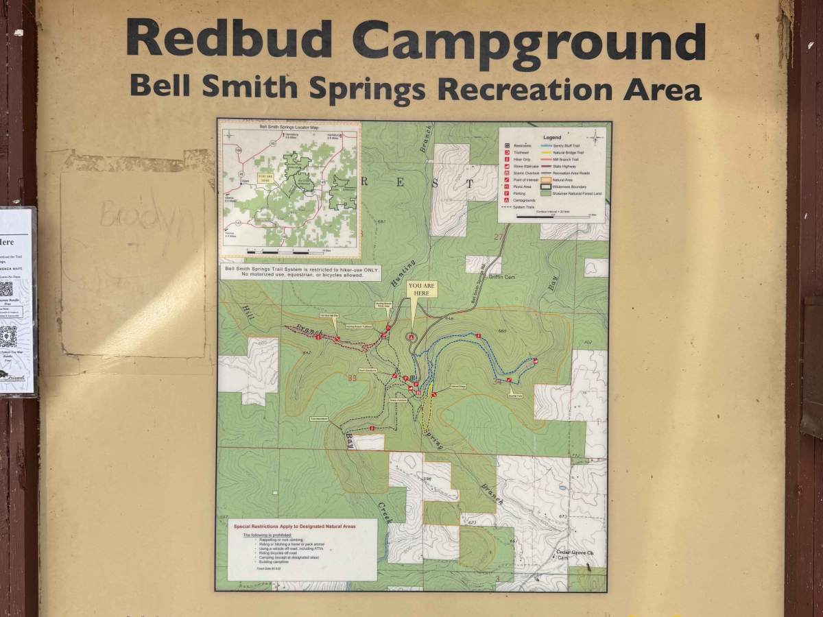 Bell Smith Spring Hiking Area trail photo