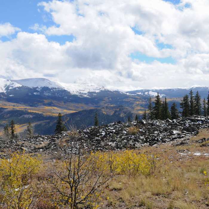 Near Crystal Lake from Lake City