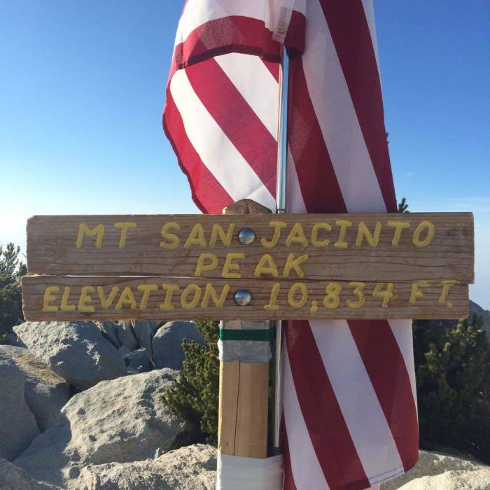 Near San Jacinto Peak via Tram