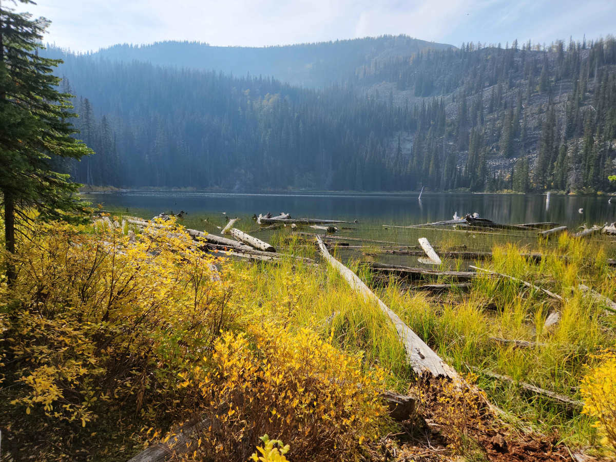 Hawkins Lakes trail photo