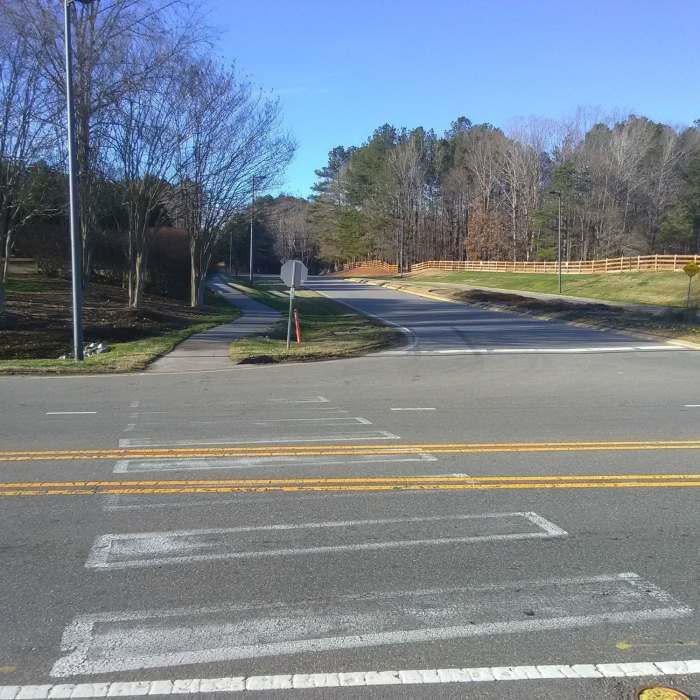 Near Treyburn Greenway: Old Oxford Hwy Section