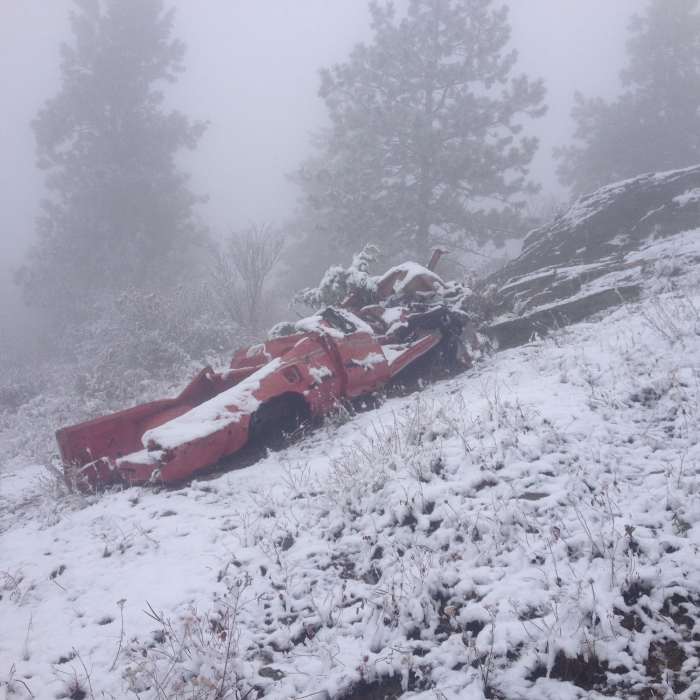 Near Iller Creek & Rocks Of Sharon Loop