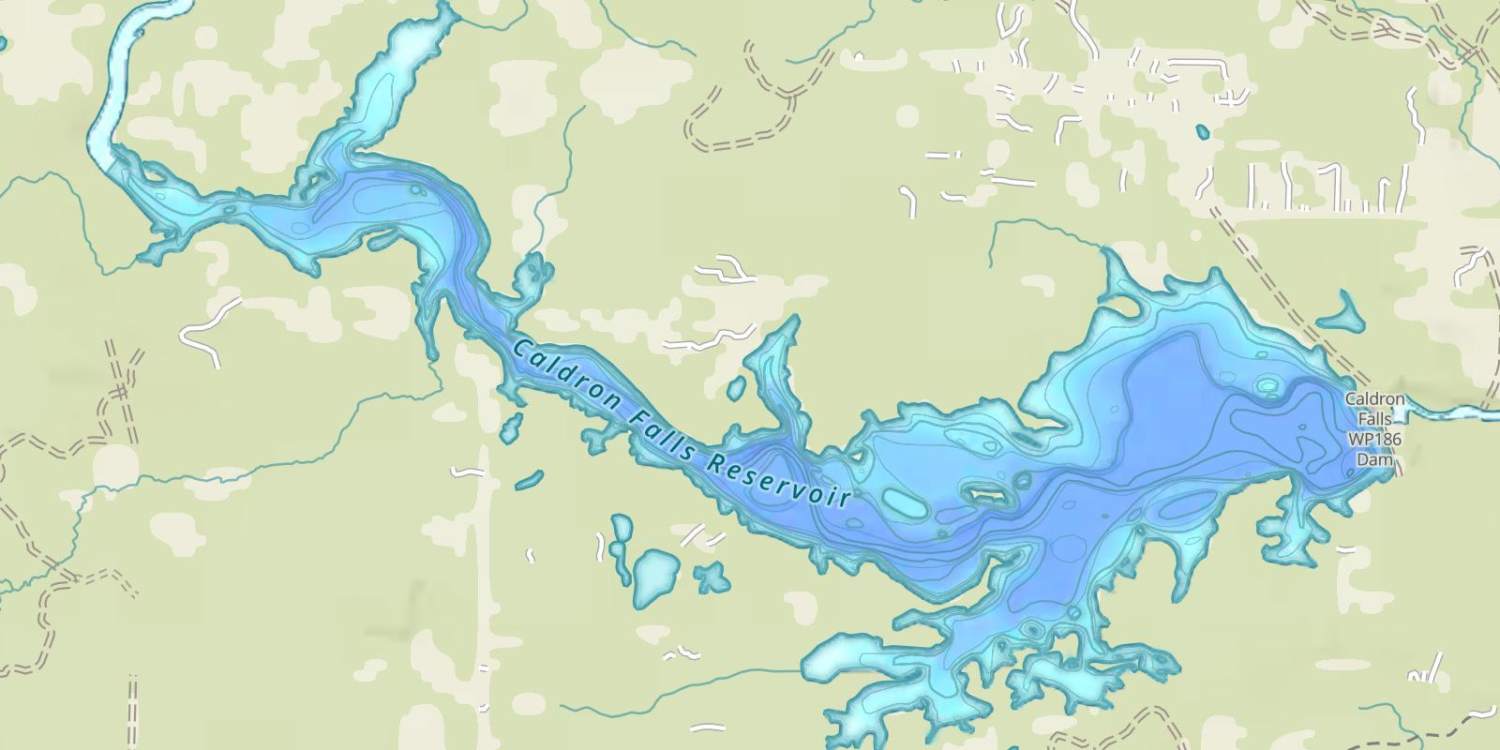 Caldron Falls Reservoir