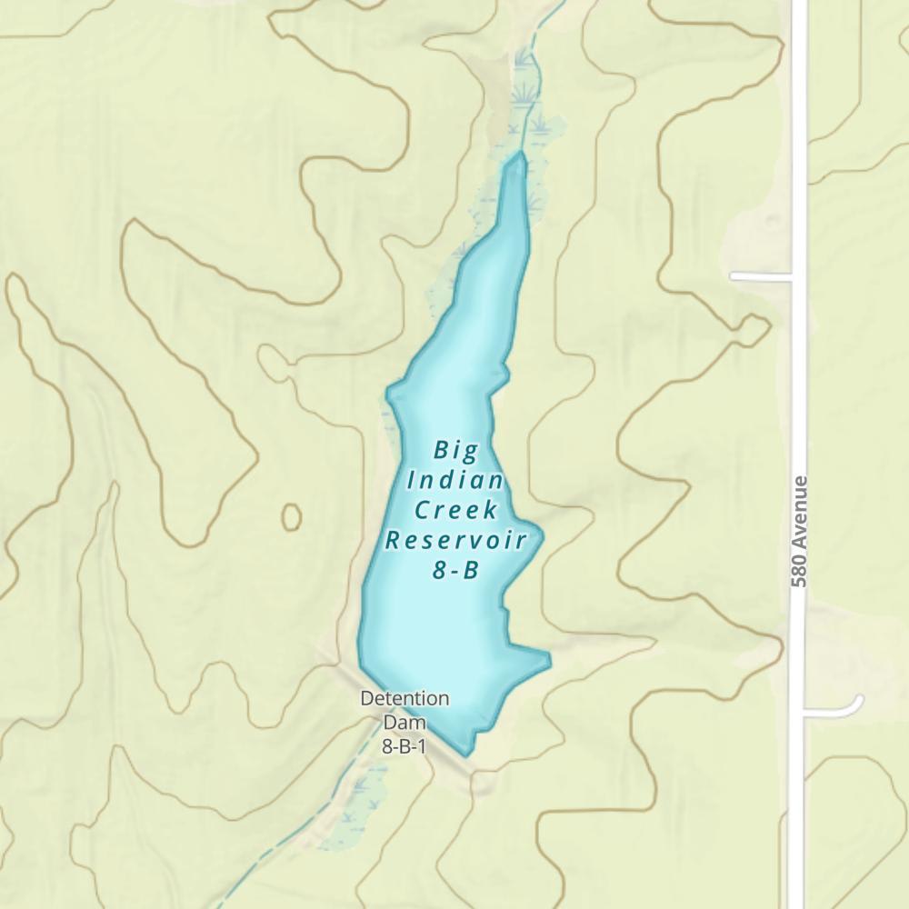 Big Indian Creek Reservoir 8-B photo