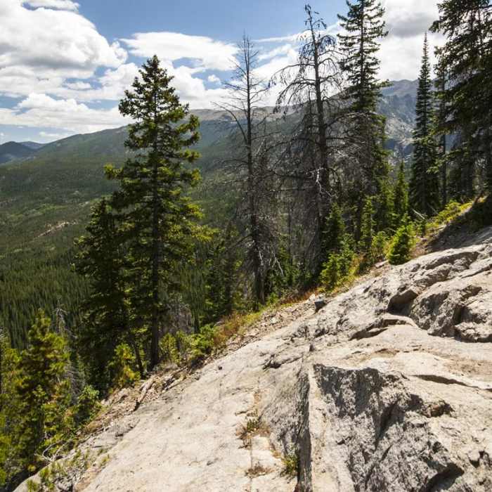 Near Lake Haiyaha Hike