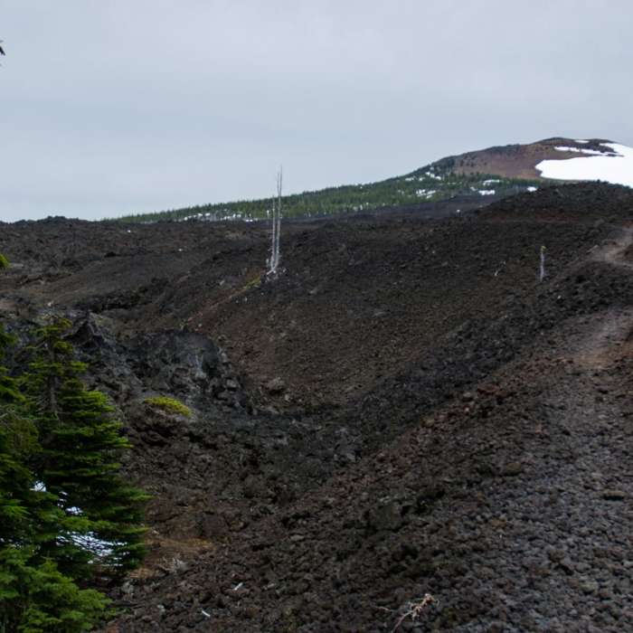 Near Little Belknap Crater