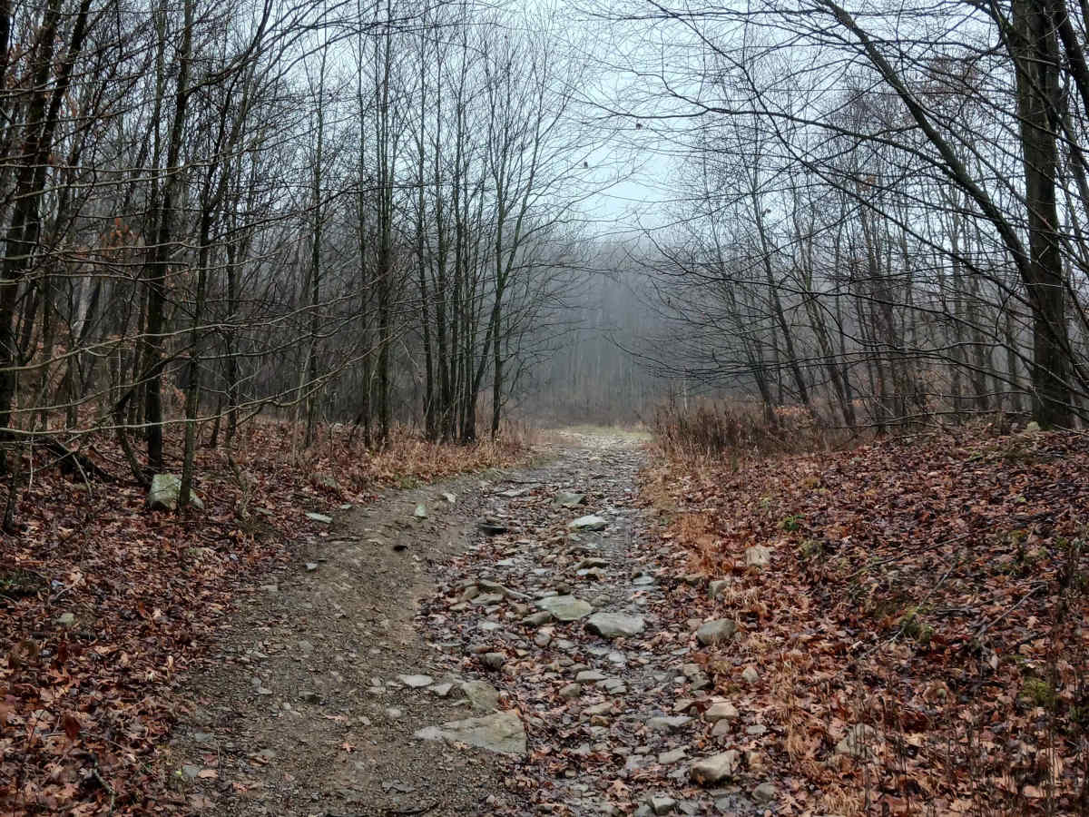 Rocks Gas Well - Rock Run Recreation Area trail photo