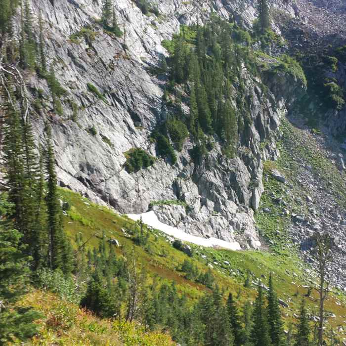 Near Snowslide to Lake Fork