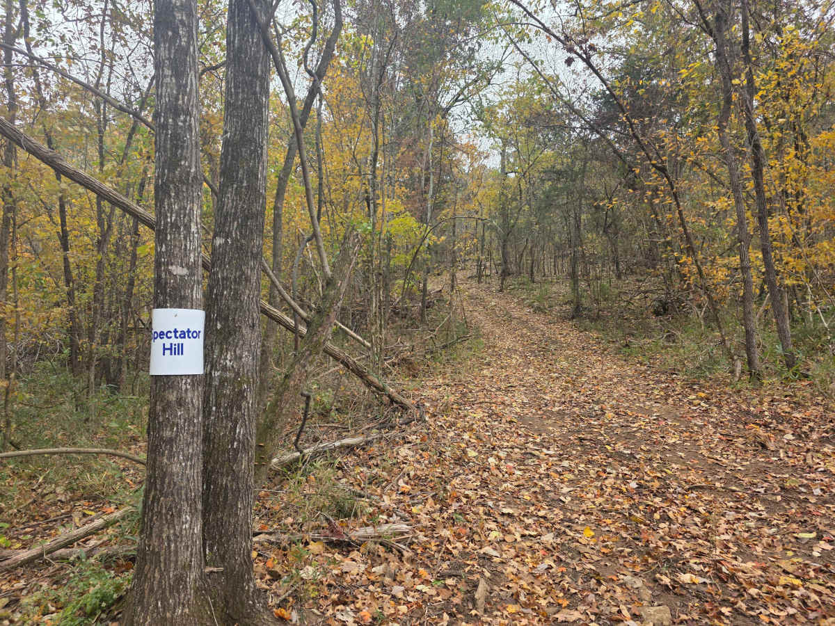 Spectator Hill #1 trail photo
