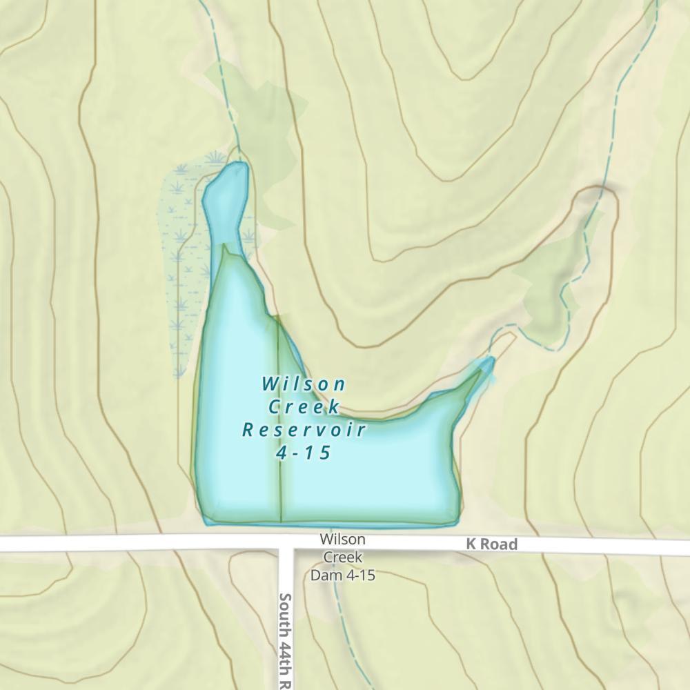 Wilson Creek Reservoir 4-15 photo