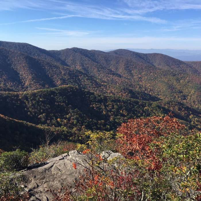 Hawksbill Rock Near Snowball Mountain Trail